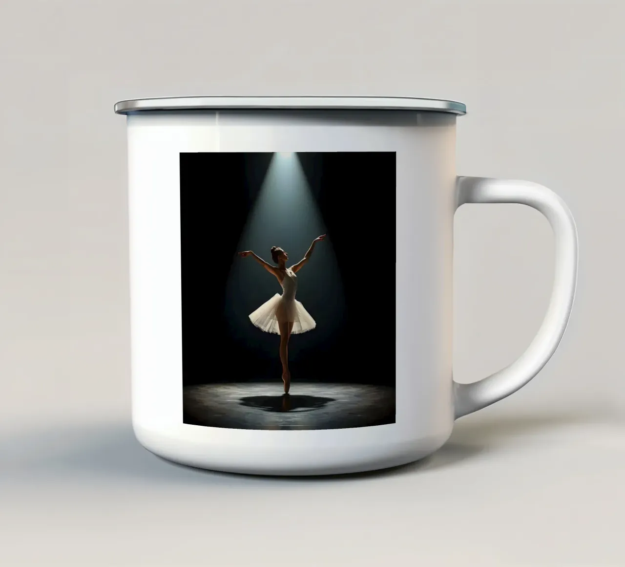Sotto i riflettori tazza in smalto da Anita's Dream