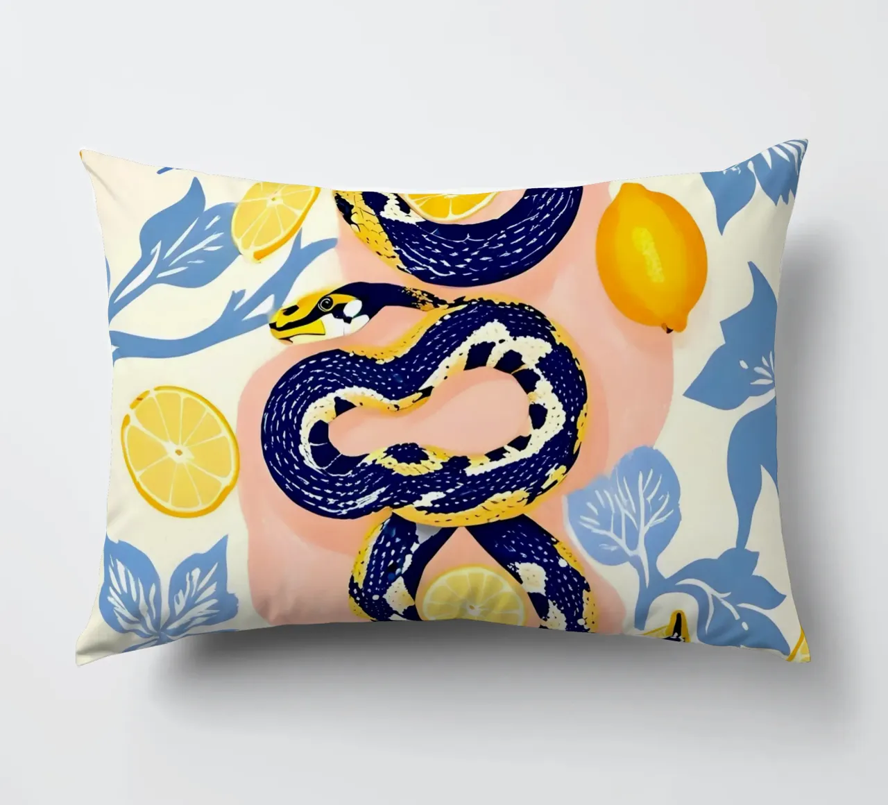 Serpenti e limoni cuscino da 83oranges