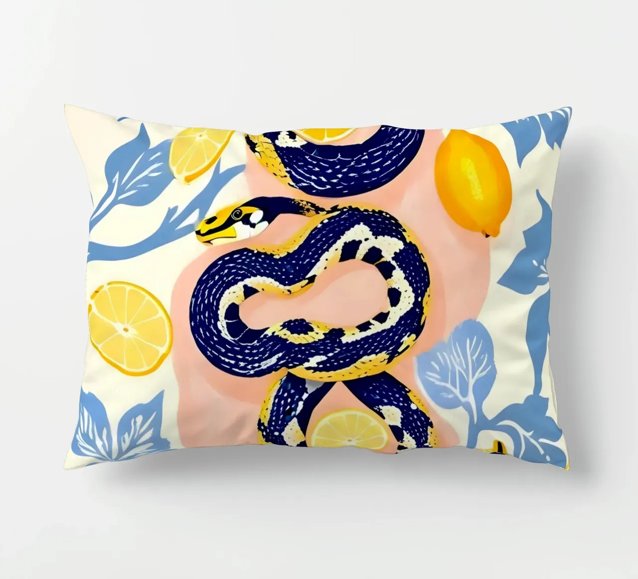 Serpenti e limoni cuscino da 83oranges