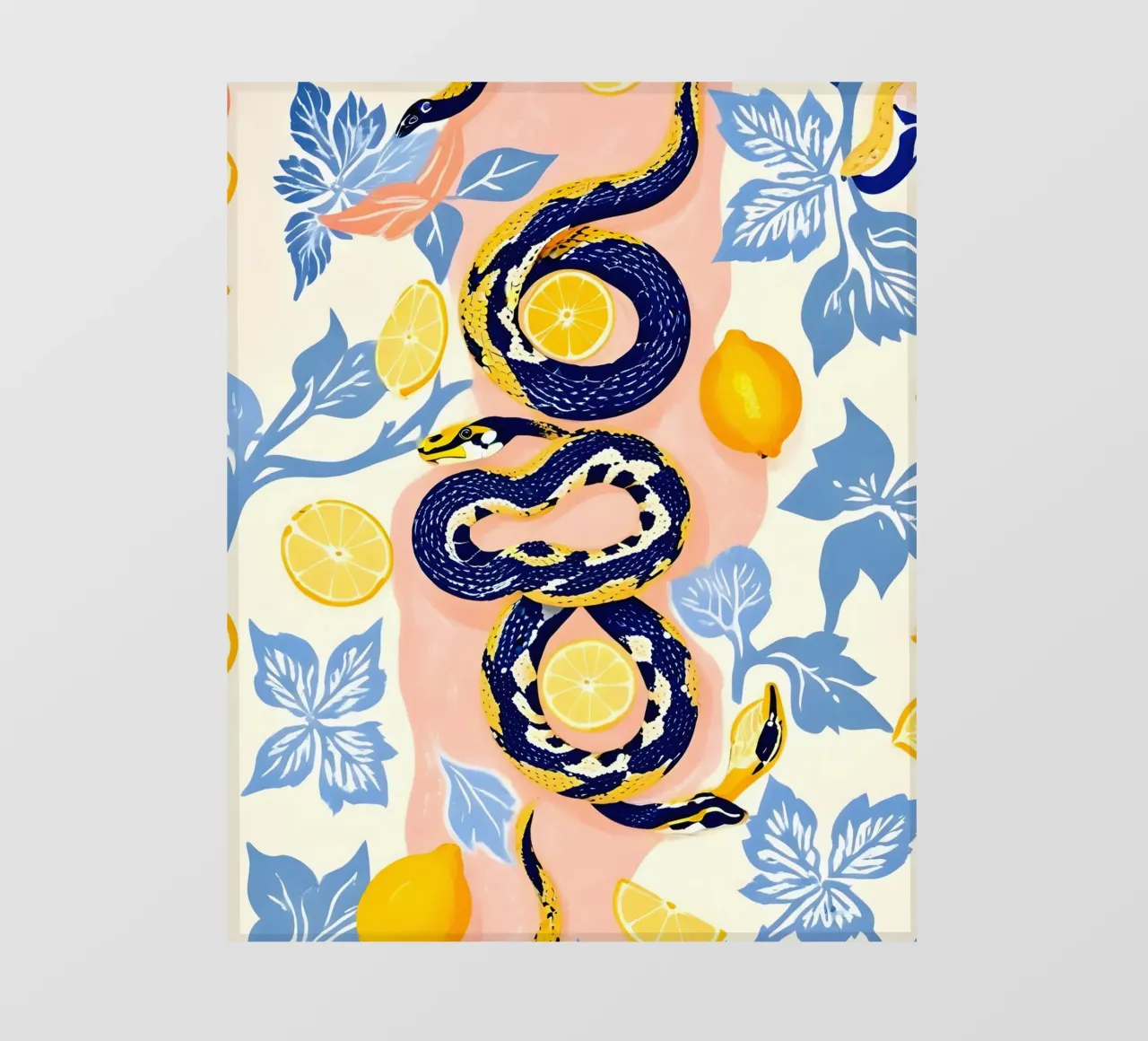 Serpenti e limoni telo in pvc da 83oranges