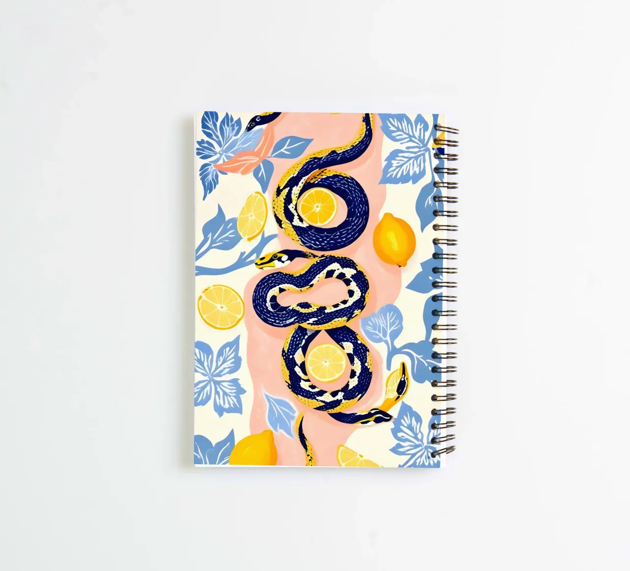Snakes & Lemons spiral notebook by 83oranges