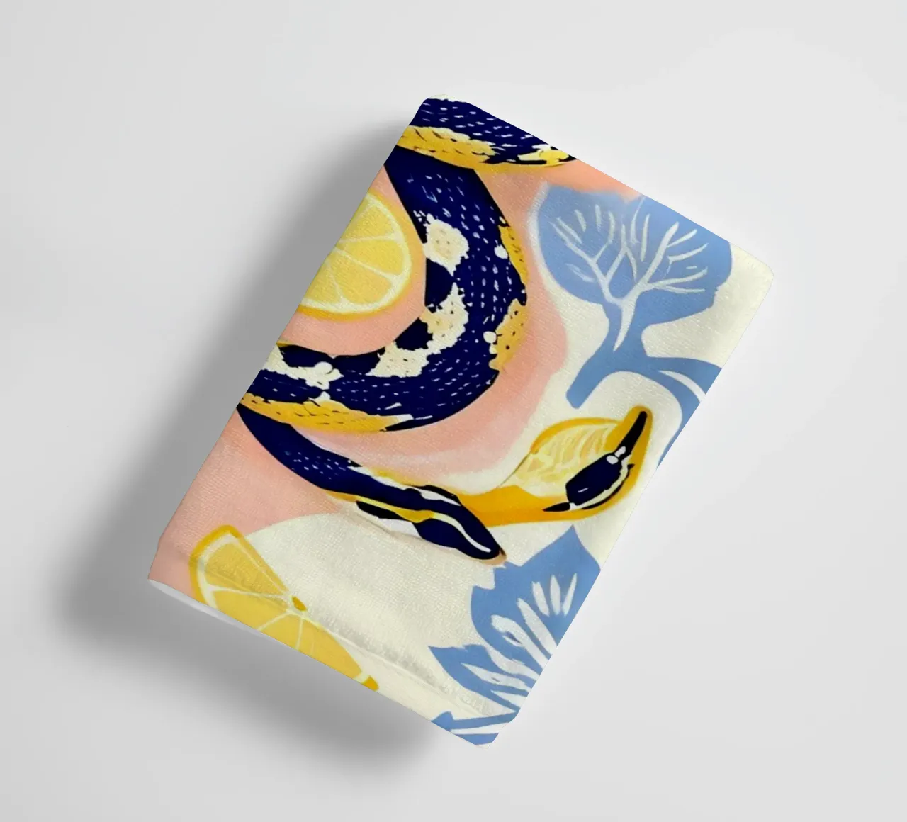 Snakes & Lemons towel by 83oranges