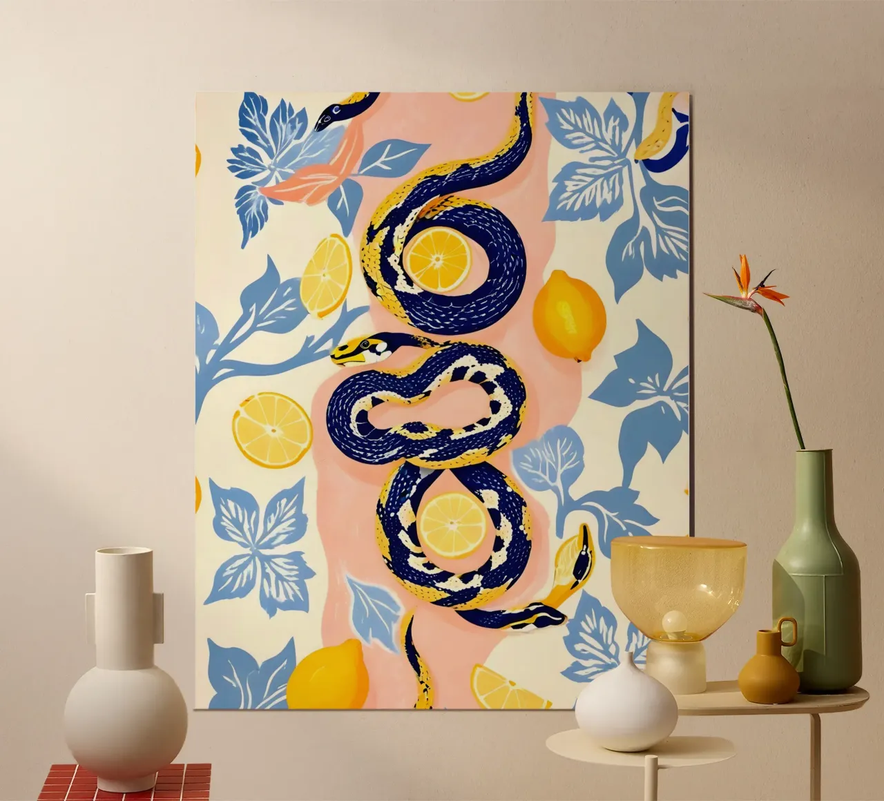 Snakes & Lemons poster by 83oranges