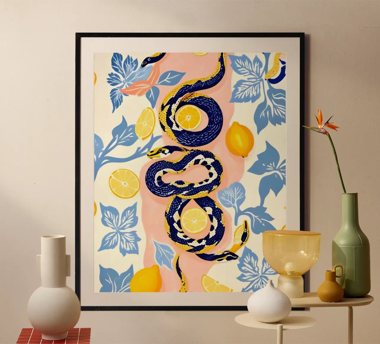 Snakes & Lemons poster by 83oranges