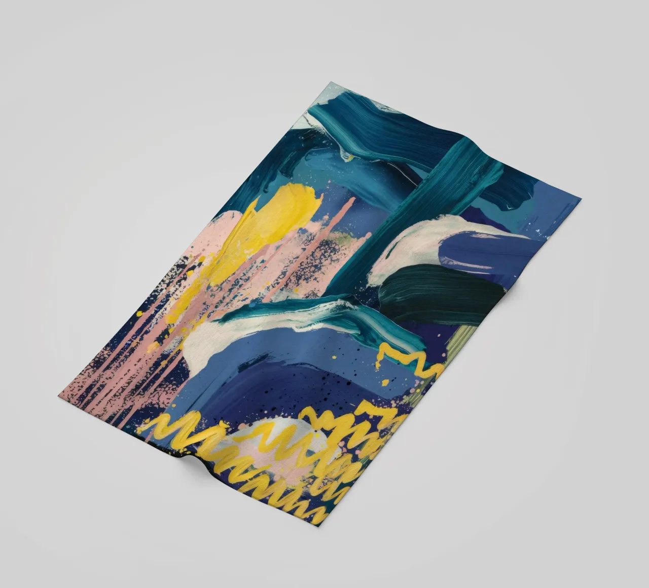 Nocturnal Bay Shimmer beach towel by Sublime Layers