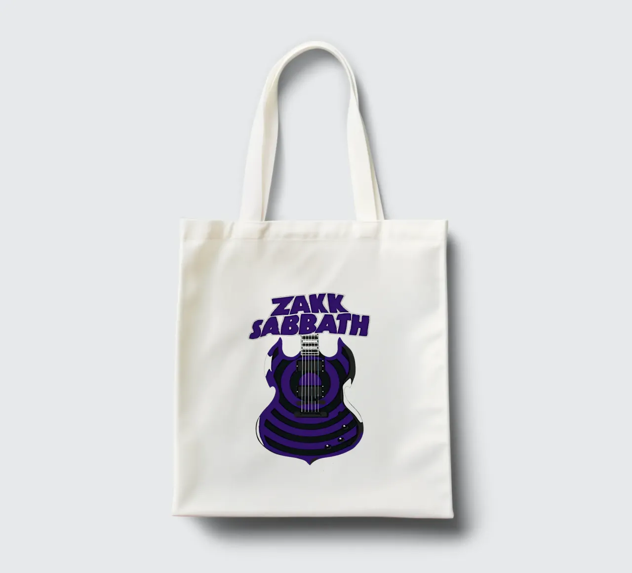 Zakk Sabbath chitarra viola borsa in juta da Band Merch
