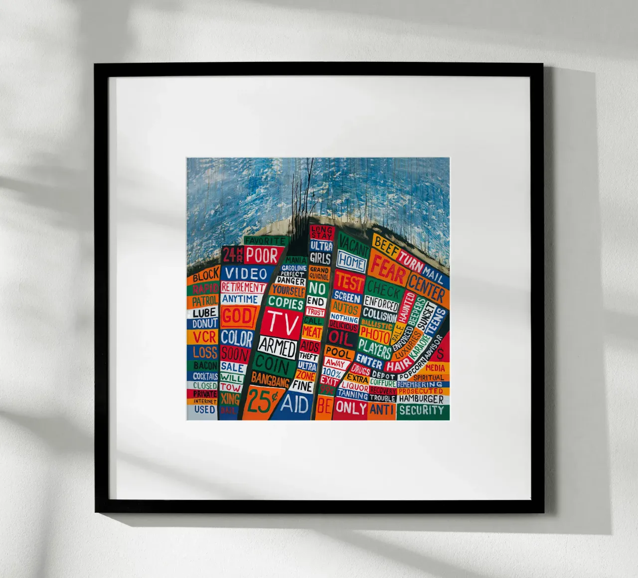 Band Merch - Stanley Donwood, i Radiohead e il potere della musica poster da Band Merch