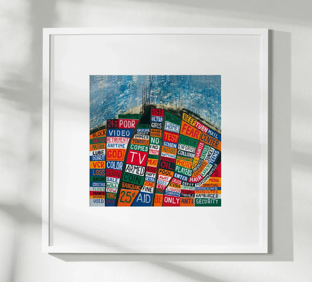 Band Merch - Stanley Donwood, i Radiohead e il potere della musica poster da Band Merch
