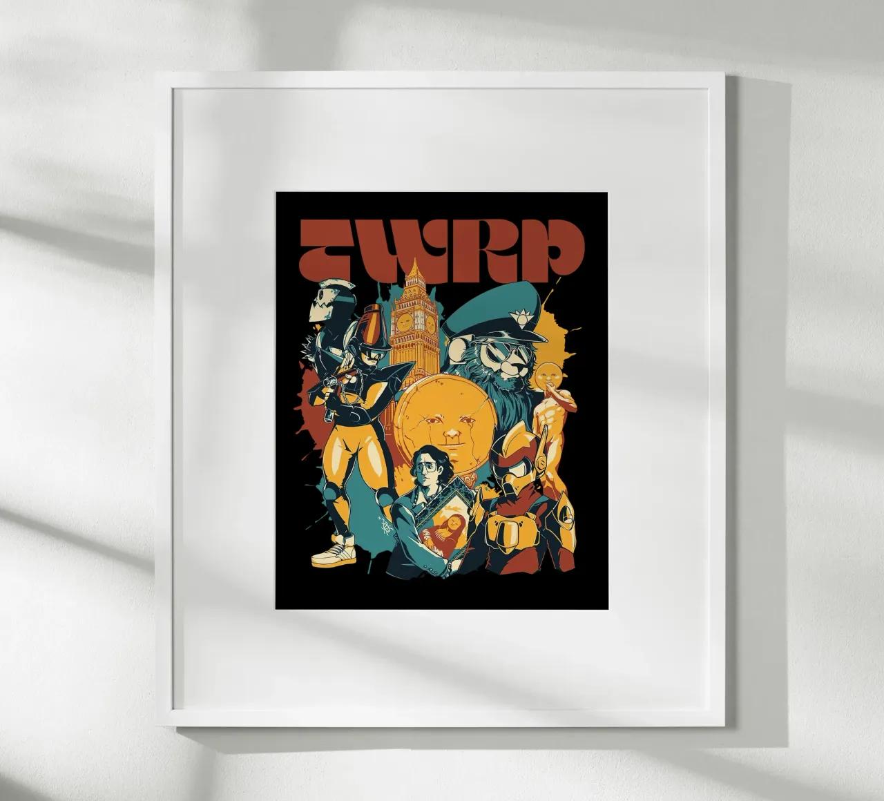 Materiale della band - tour della band twrp poster da Band Merch