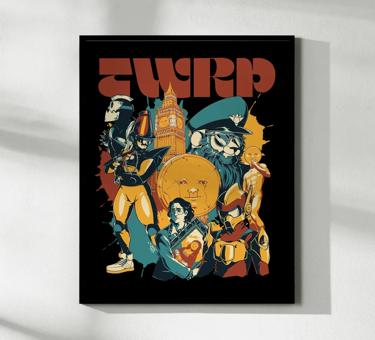 Materiale della band - tour della band twrp poster da Band Merch