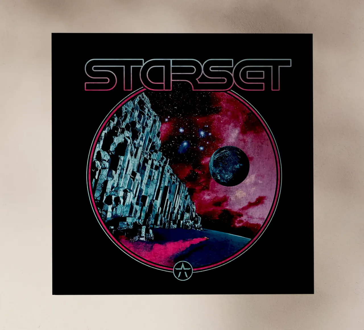 Materiale della band - SPACE RACE STARSET pellicola backlit da Band Merch