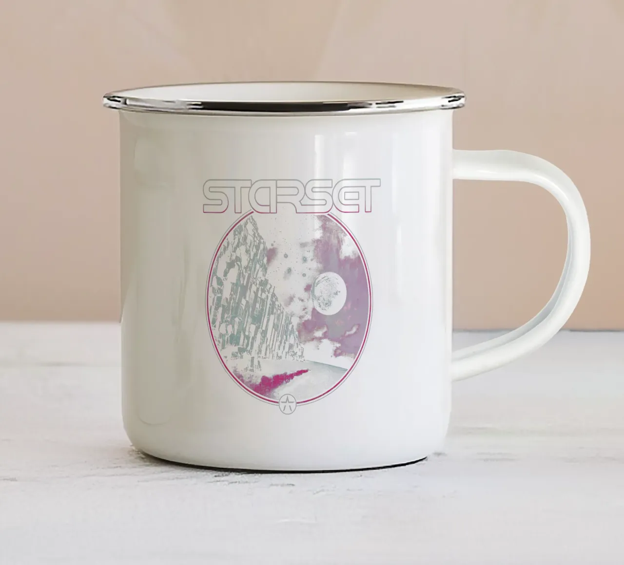 Materiale della band - SPACE RACE STARSET tazza in smalto da Band Merch