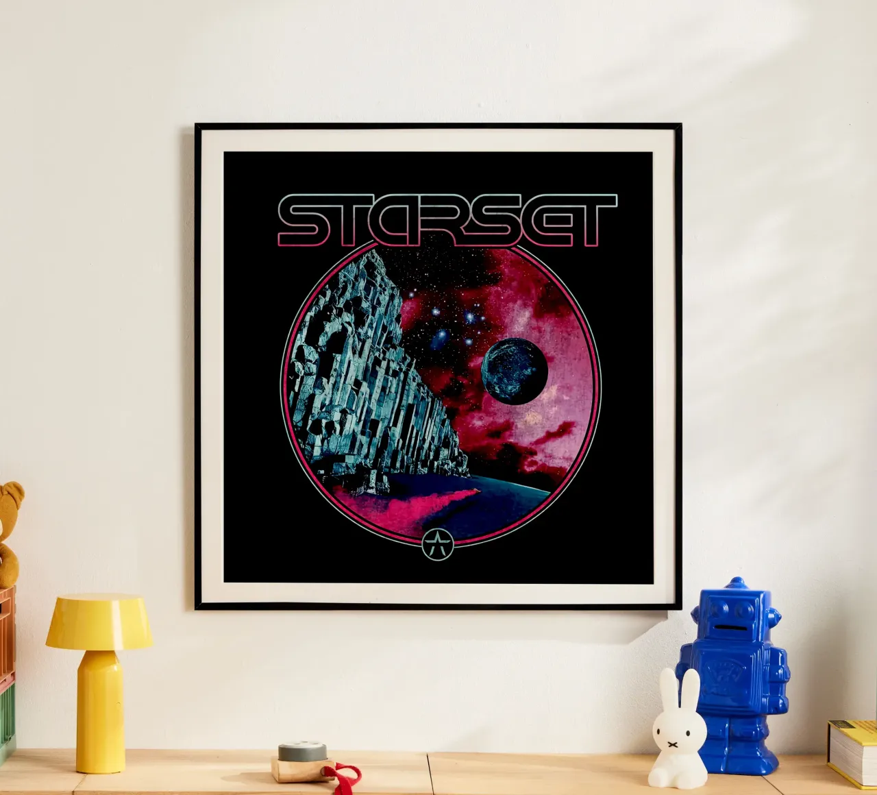 Materiale della band - SPACE RACE STARSET poster da Band Merch