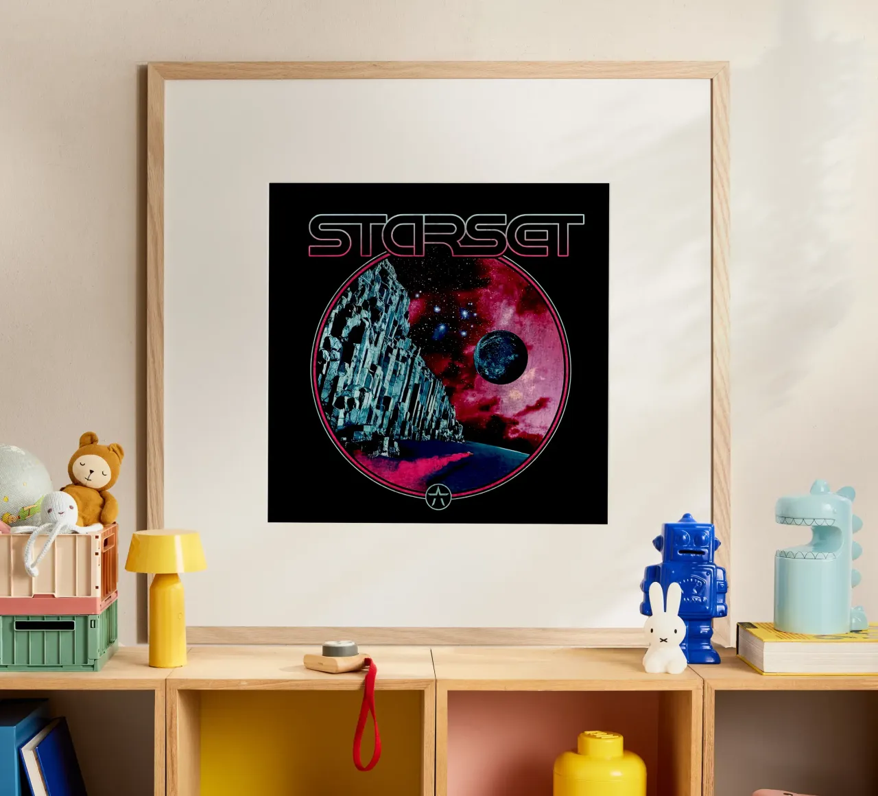 Materiale della band - SPACE RACE STARSET poster da Band Merch