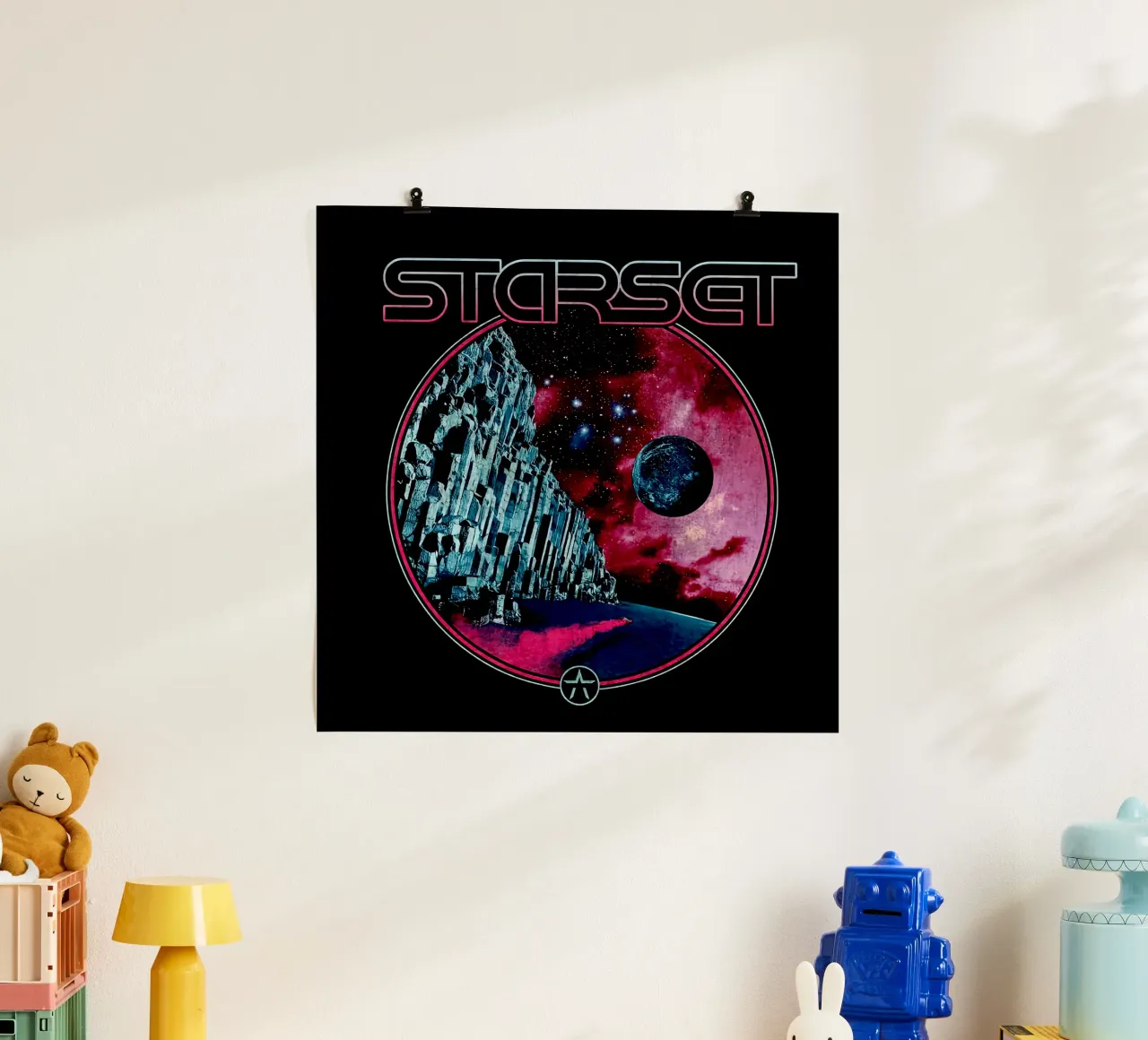 Materiale della band - SPACE RACE STARSET poster da Band Merch