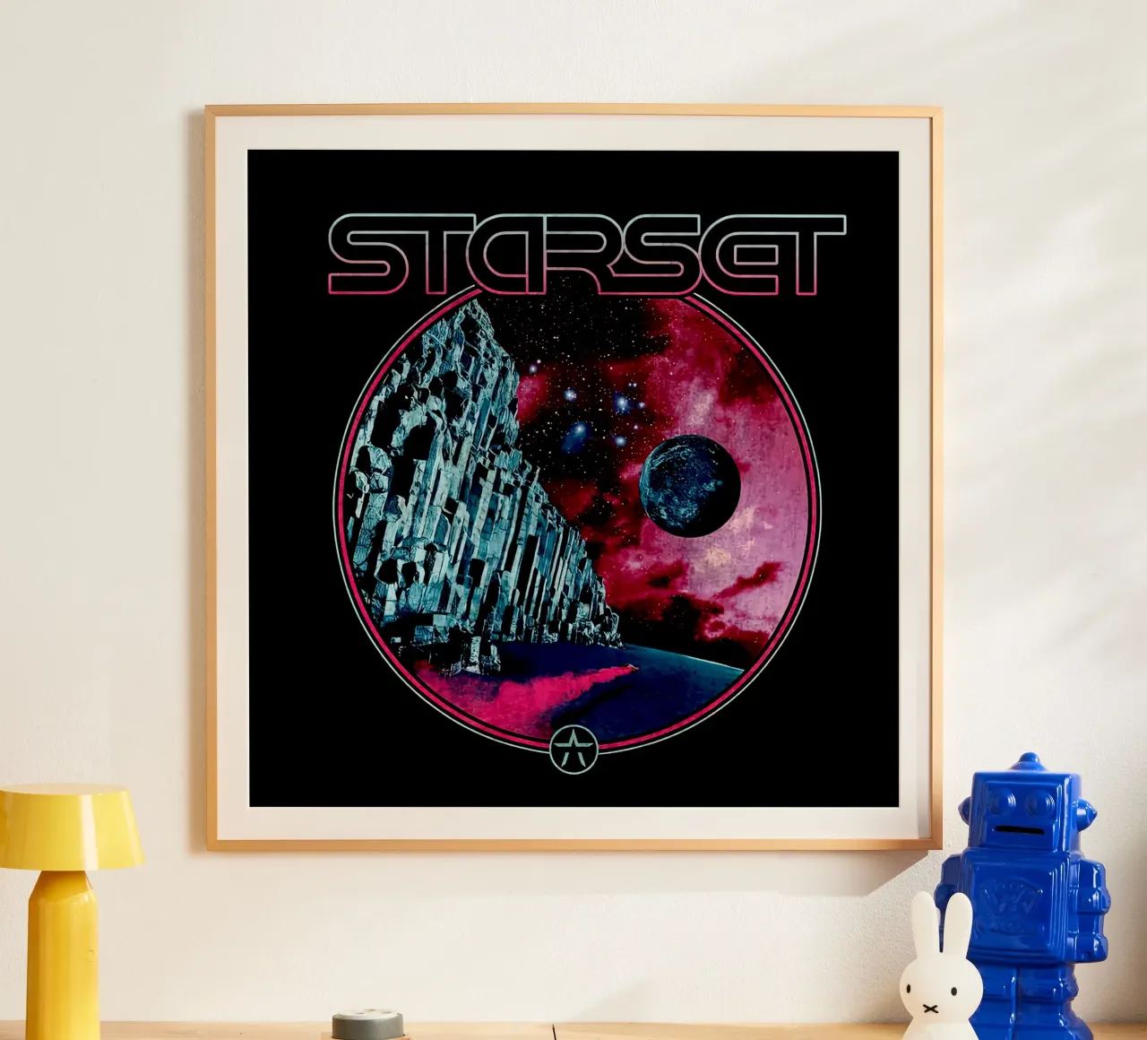 Materiale della band - SPACE RACE STARSET poster da Band Merch