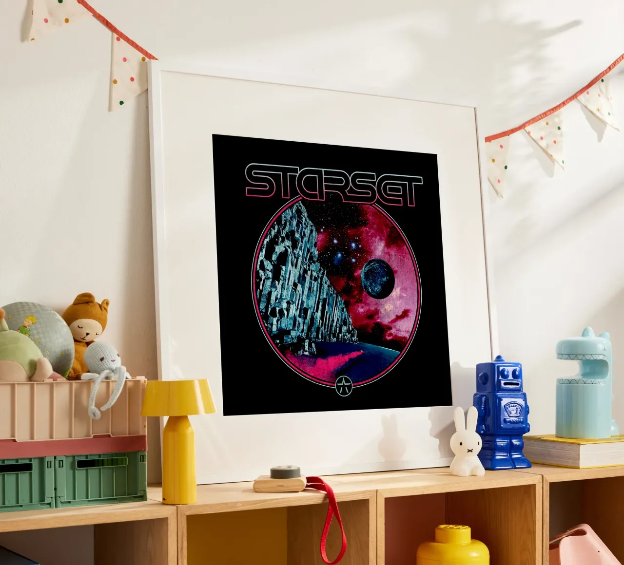 Materiale della band - SPACE RACE STARSET poster da Band Merch