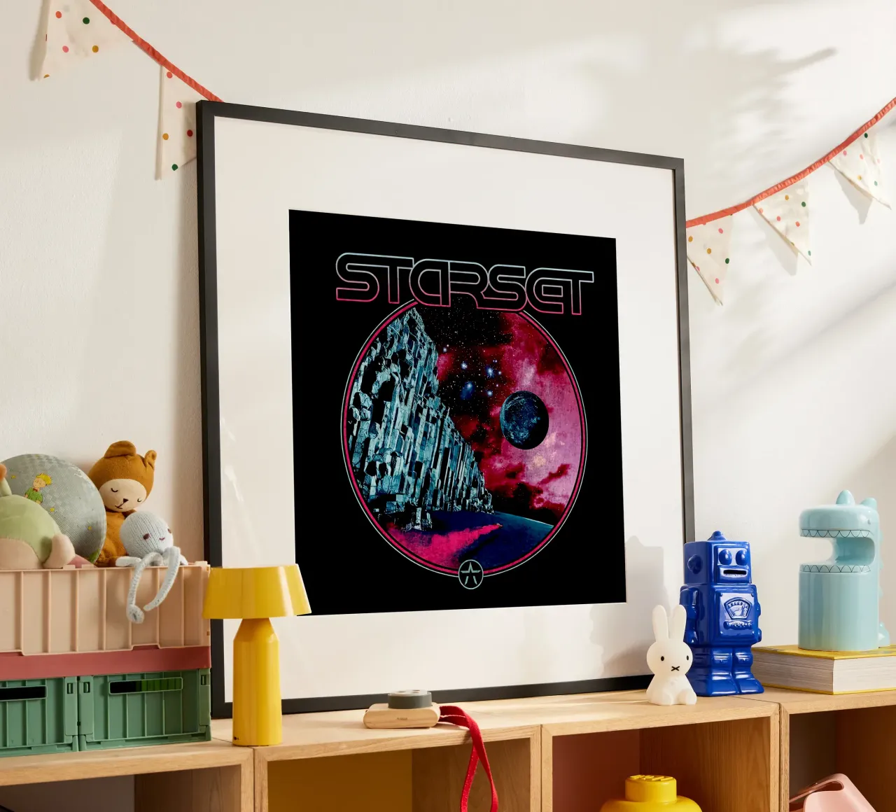 Materiale della band - SPACE RACE STARSET poster da Band Merch