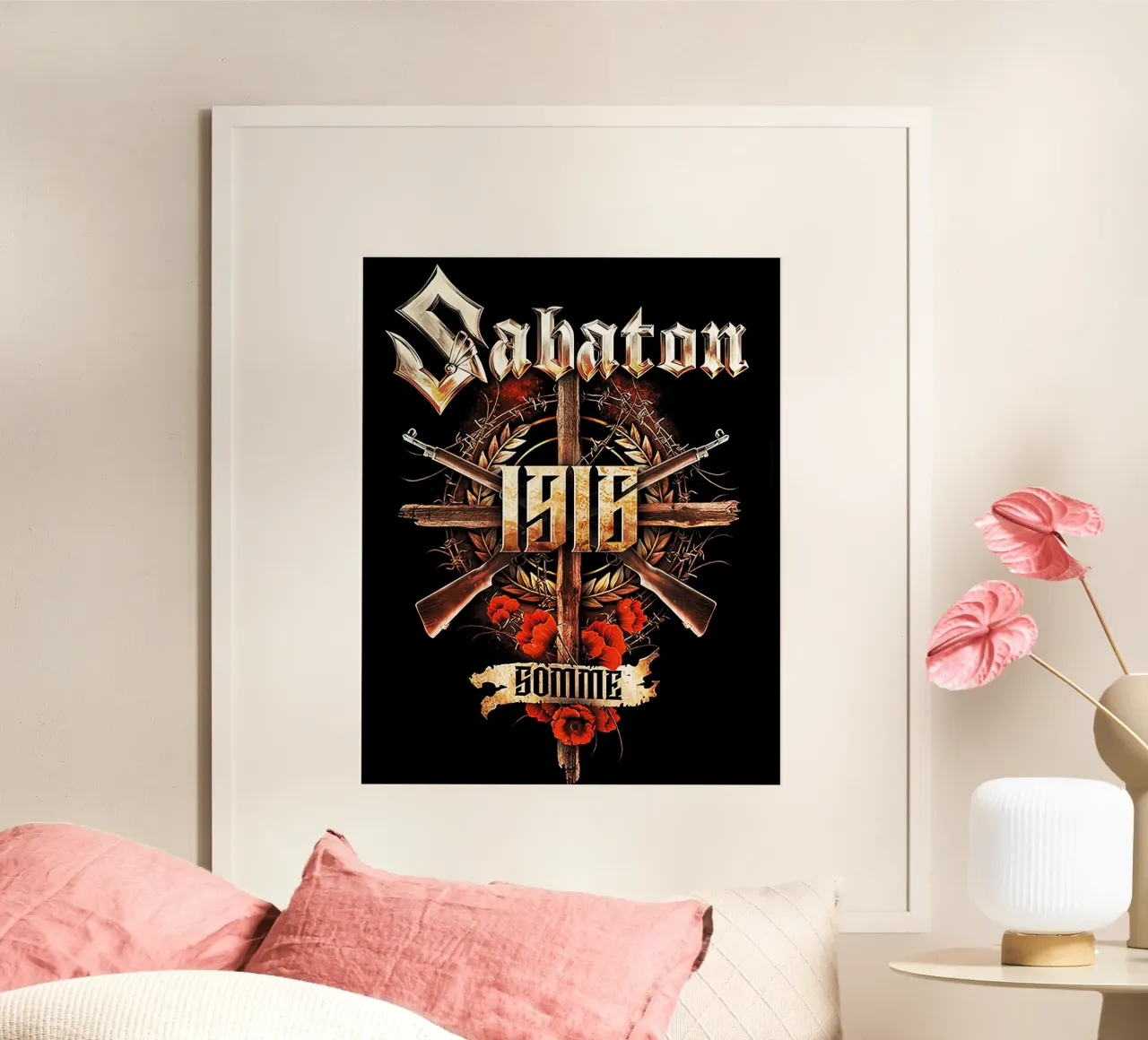 Merchandising della band - Sabaton EU Tour 2023 Somme 1916 poster da Band Merch