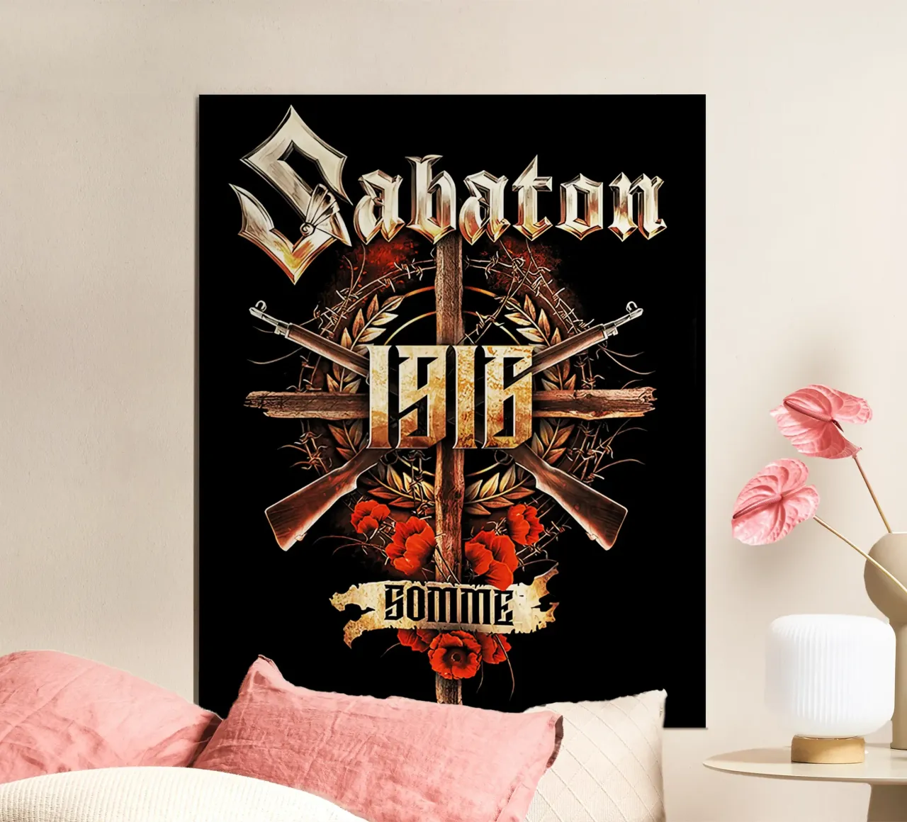 Merchandising della band - Sabaton EU Tour 2023 Somme 1916 poster da Band Merch