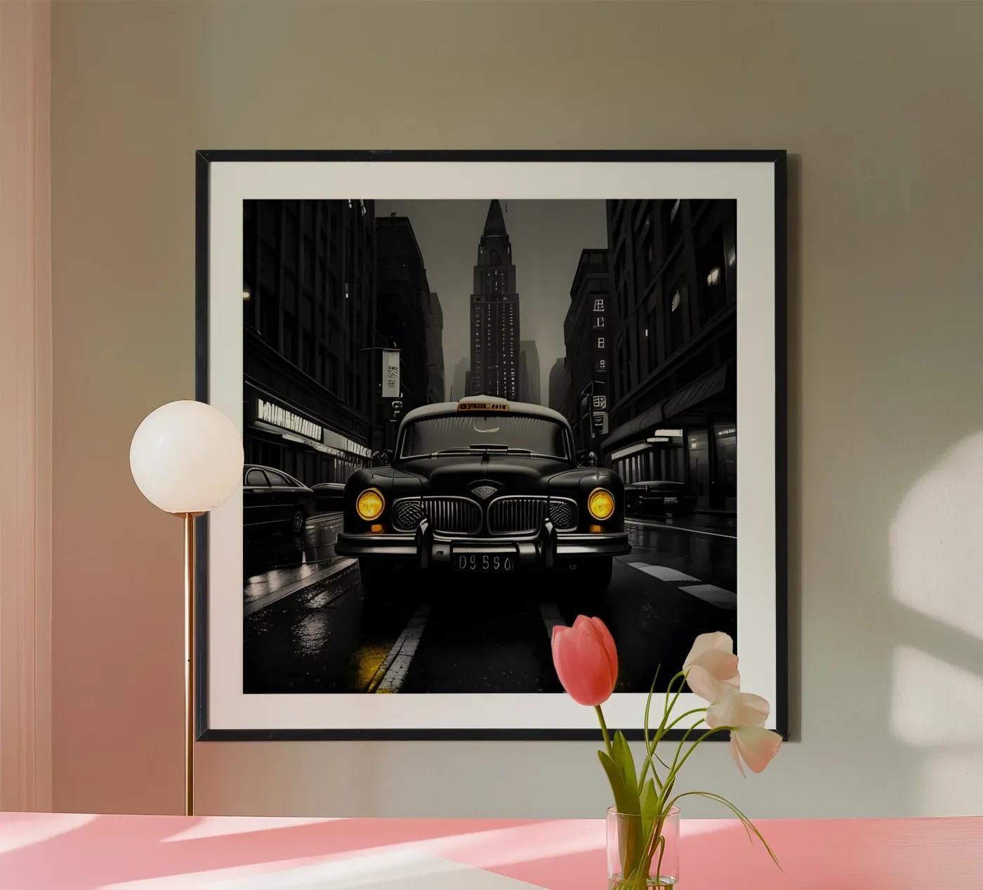 der scheinwerfer Poster von Essential Design