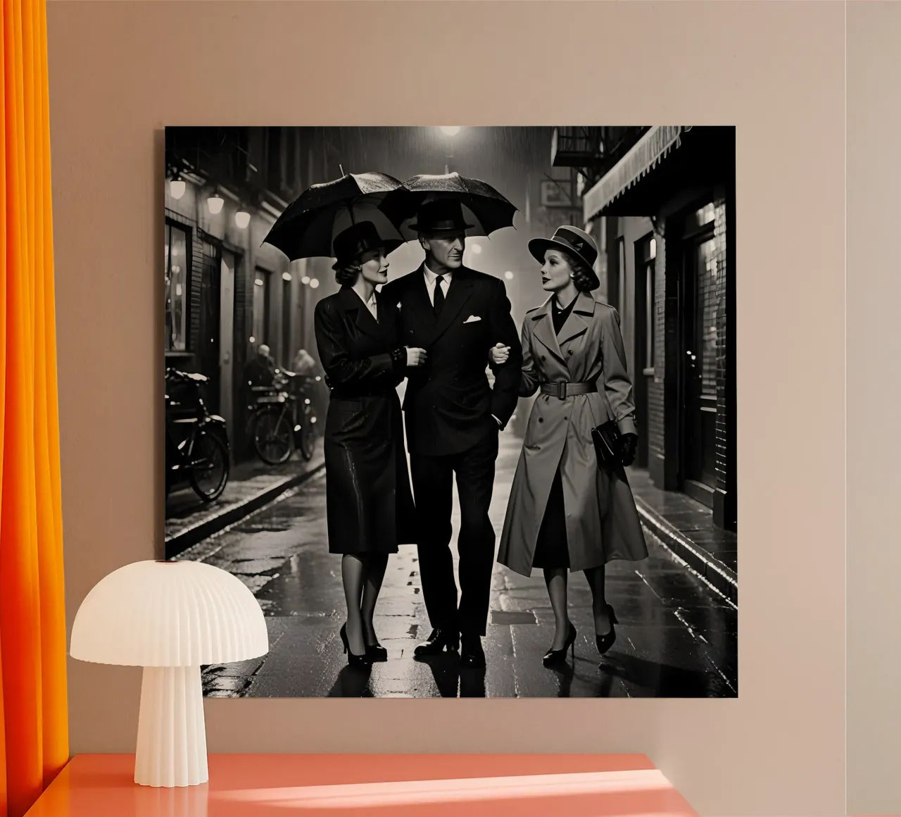 three is company alu-dibond by Anita's Dream