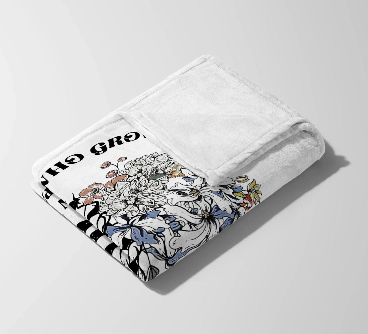 Zach Bryan coltiva i fiori V1 coperta in pile da callmegreciaa