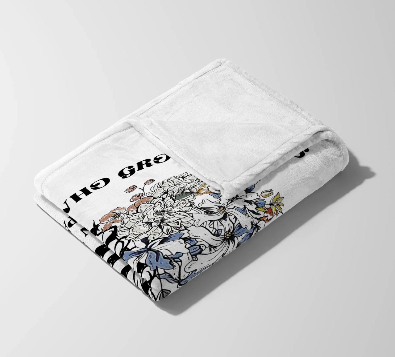 Zach Bryan coltiva i fiori V1 coperta in pile da callmegreciaa