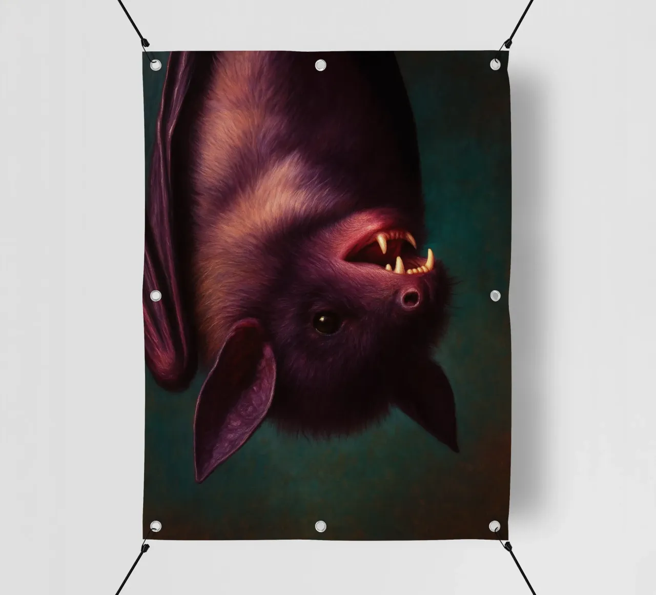 Chauve-souris effrayante bâche pvc de Rawghenee