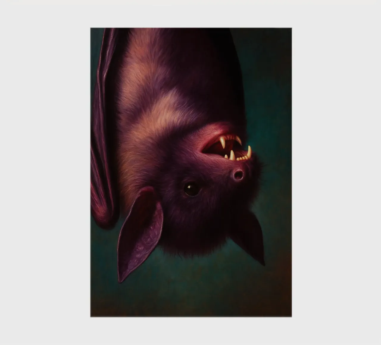 Chauve-souris effrayante carnet de notes de Rawghenee