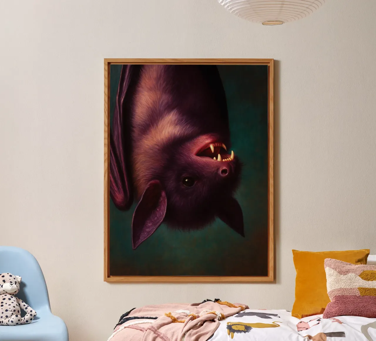Chauve-souris effrayante panneau forex de Rawghenee