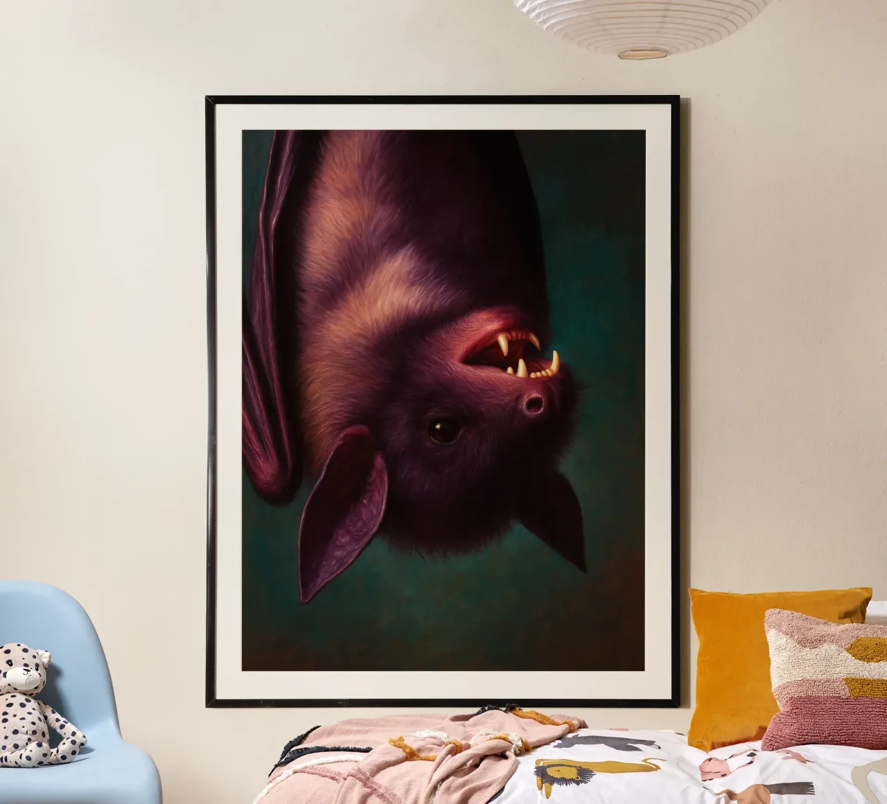 Creepy Bat poster by Rawghenee