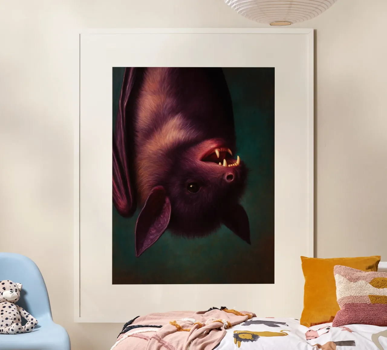 Creepy Bat poster by Rawghenee