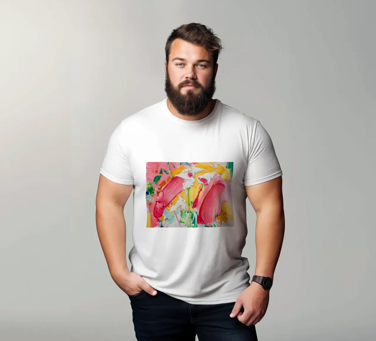 Petal Pink Profusion t-shirt da Sublime Layers