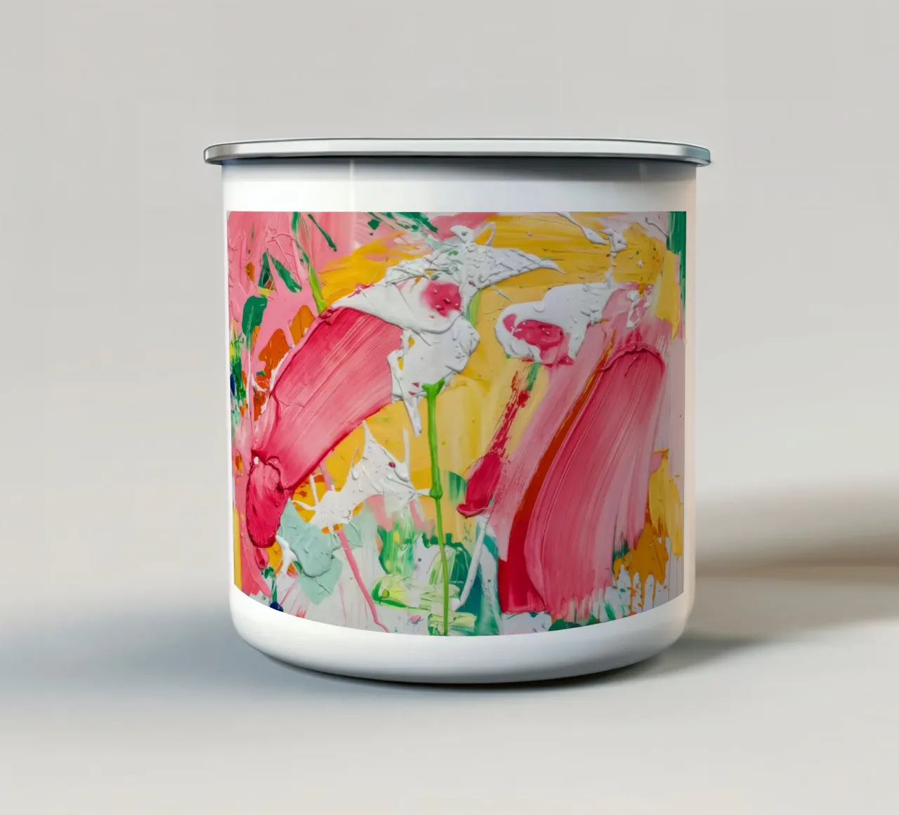 Petal Pink Profusion tazza in smalto da Sublime Layers