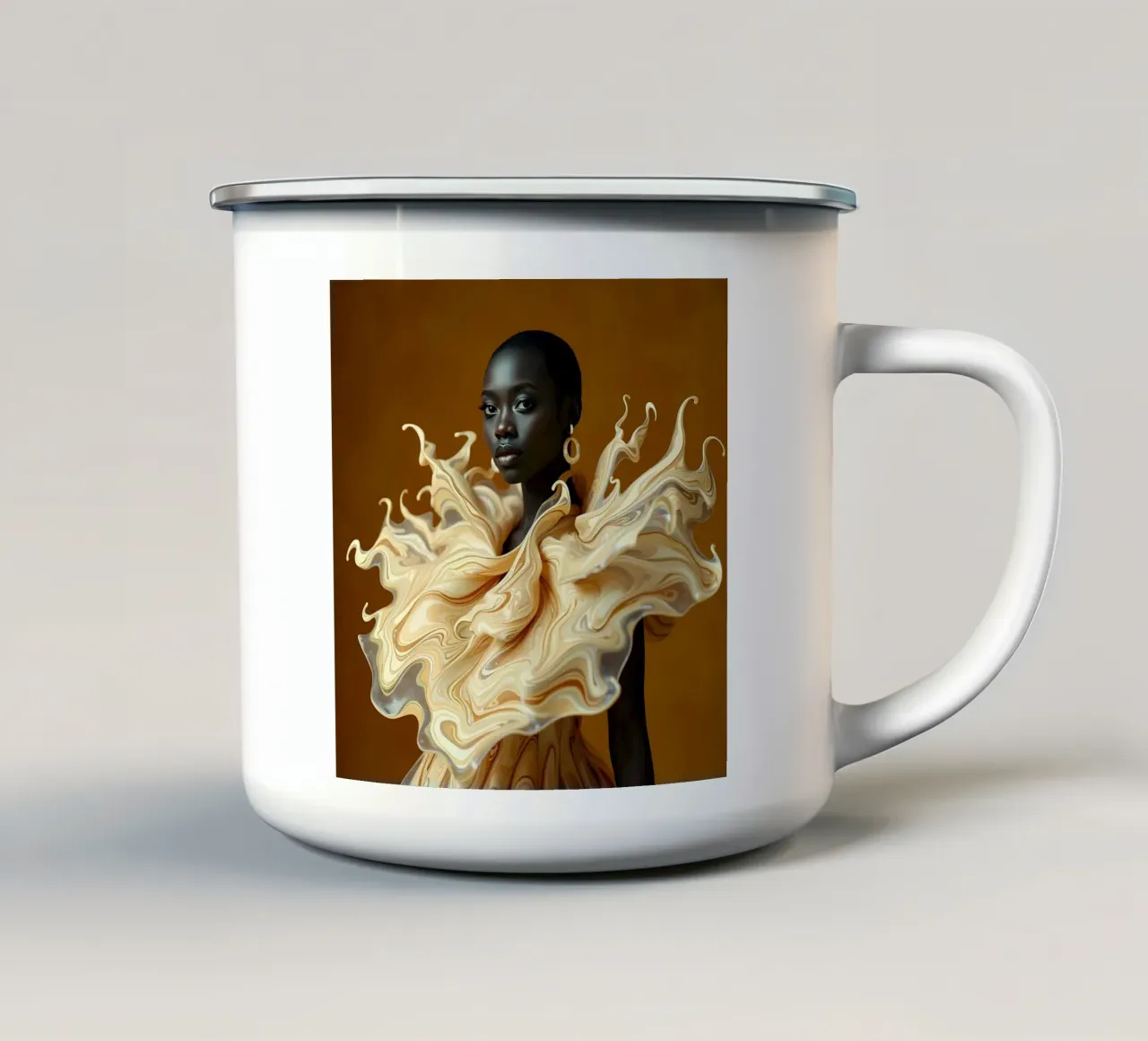 Abito da latte per stupire tazza in smalto da Anita's Dream