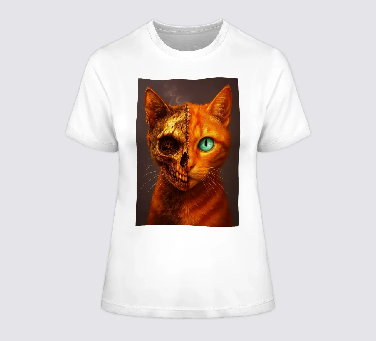 CREEPY CAT Frauen T-Shirt von Rawghenee
