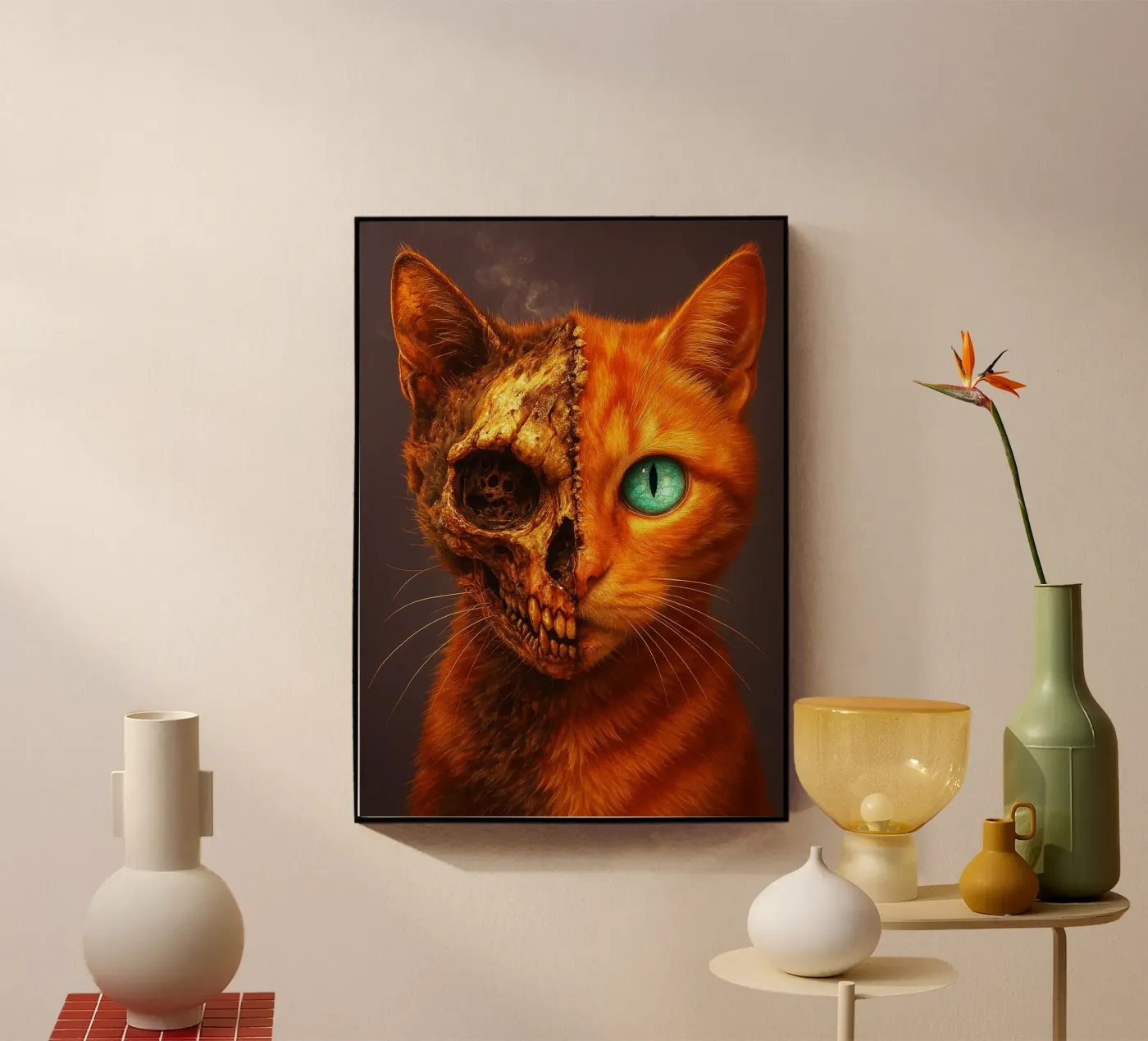 CREEPY CAT plexiglass da Rawghenee