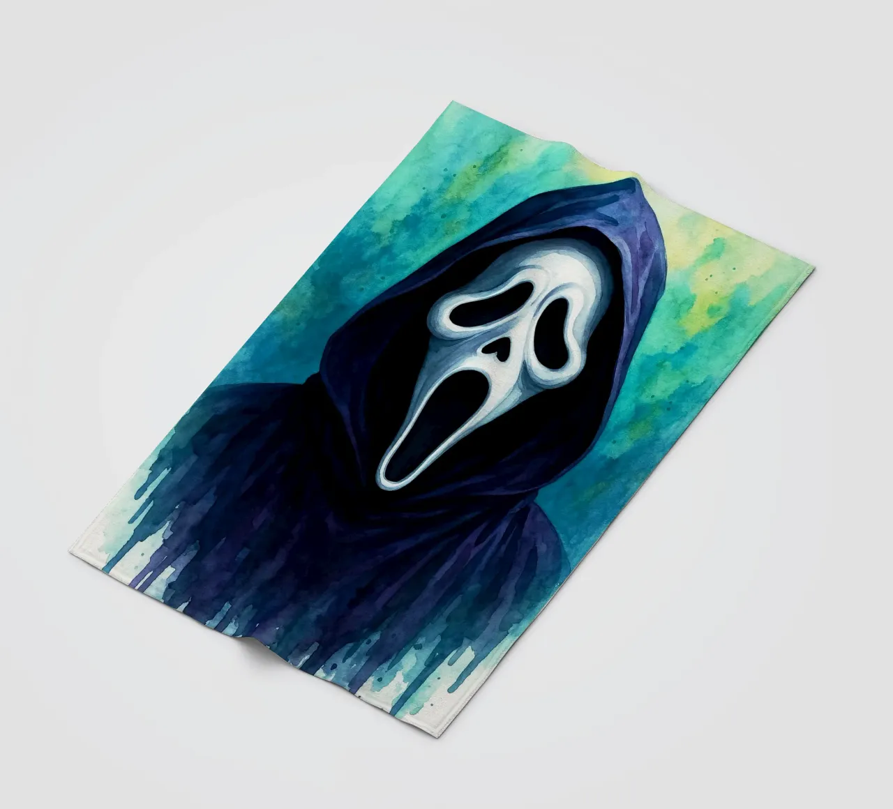 Immaginazione raccapricciante di Ghostface coperta in pile da Rawghenee