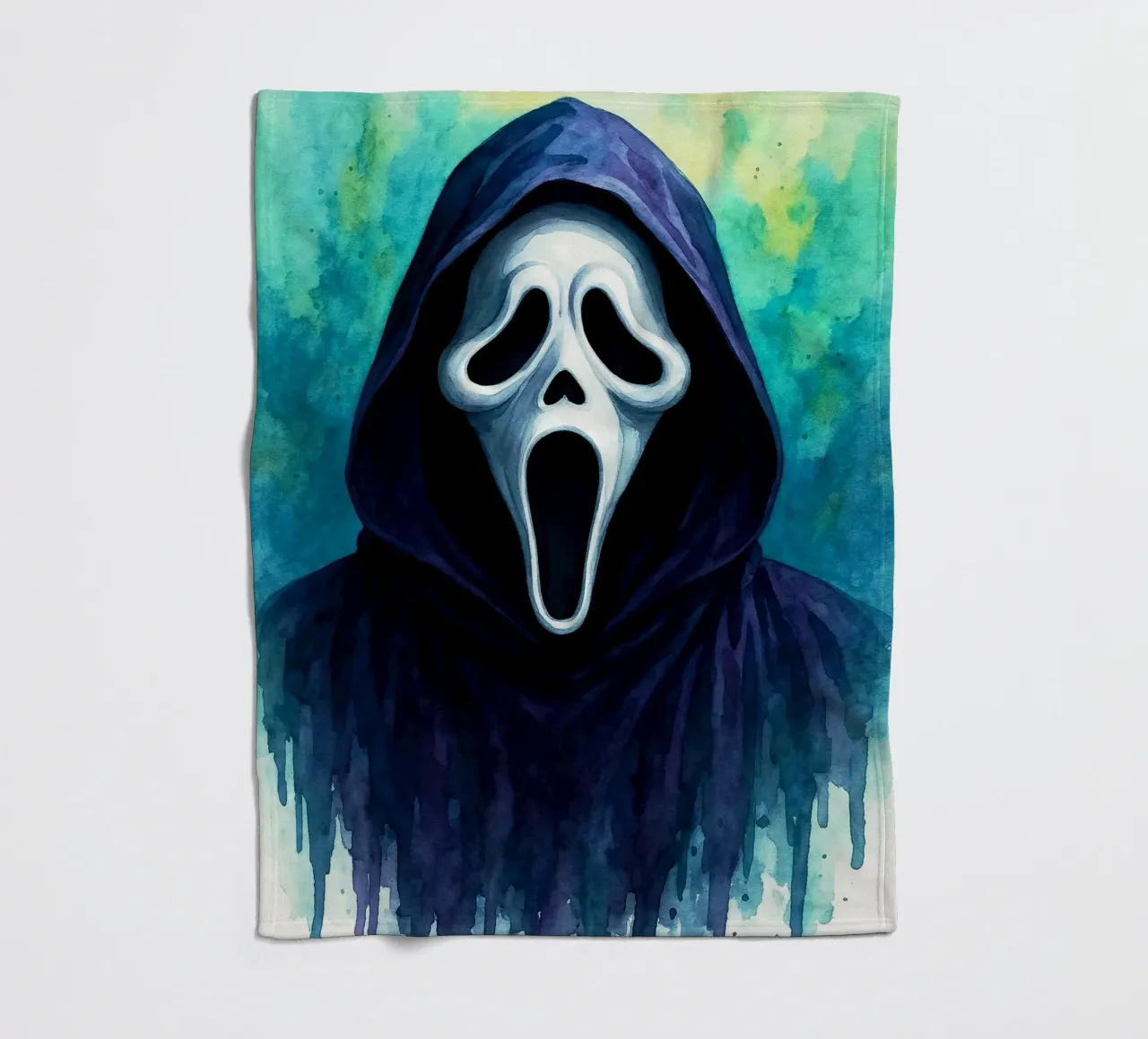 Immaginazione raccapricciante di Ghostface coperta in pile da Rawghenee
