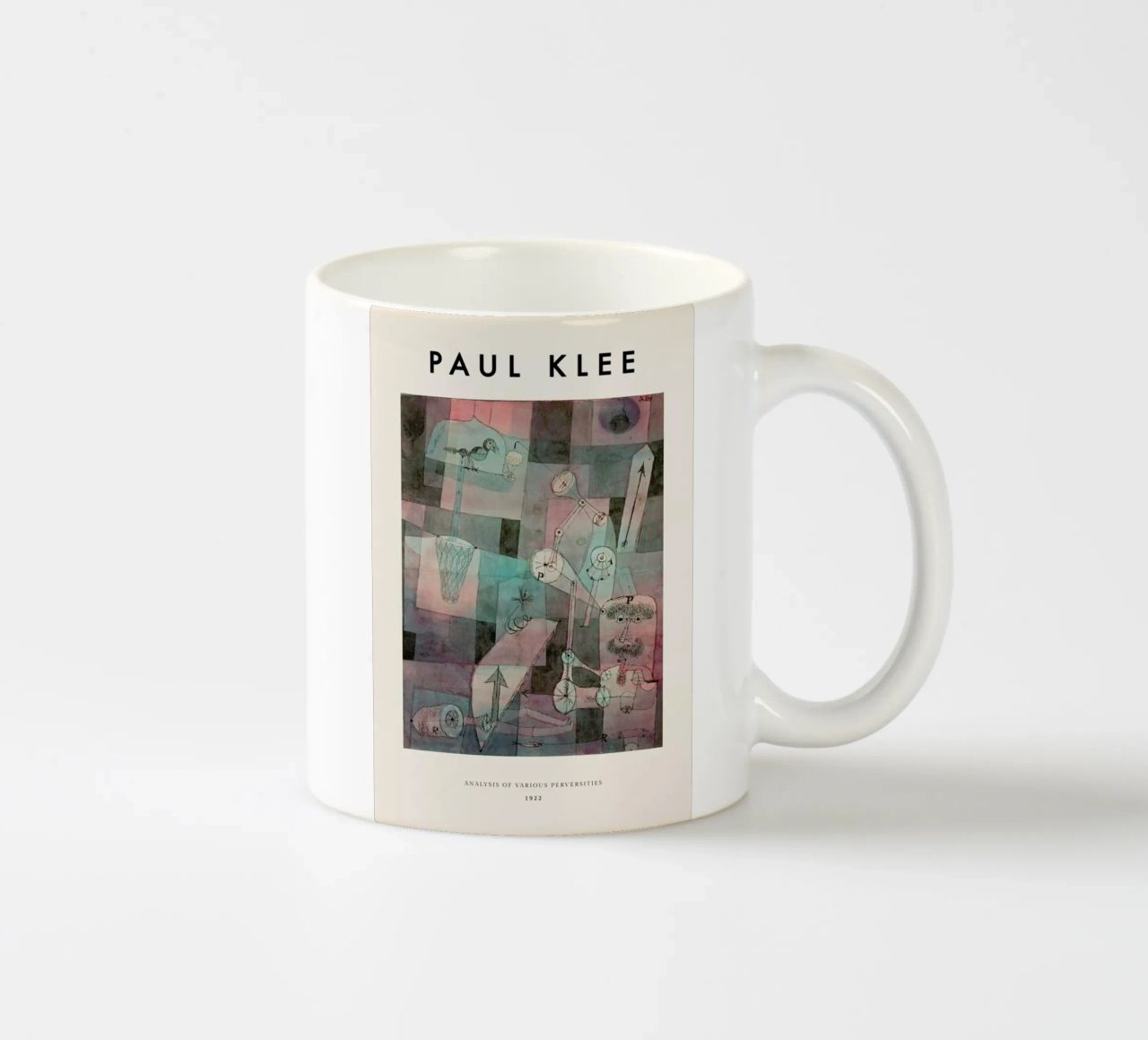 Klee - Analysis of Various Perversities tazza in ceramica da ARTOTHEK