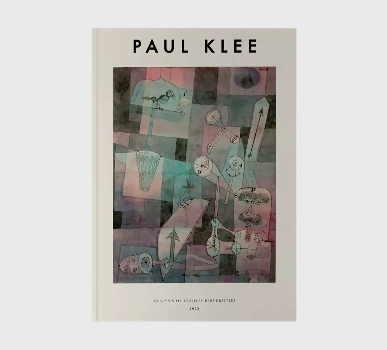 Klee - Analysis of Various Perversities Notizbuch von ARTOTHEK