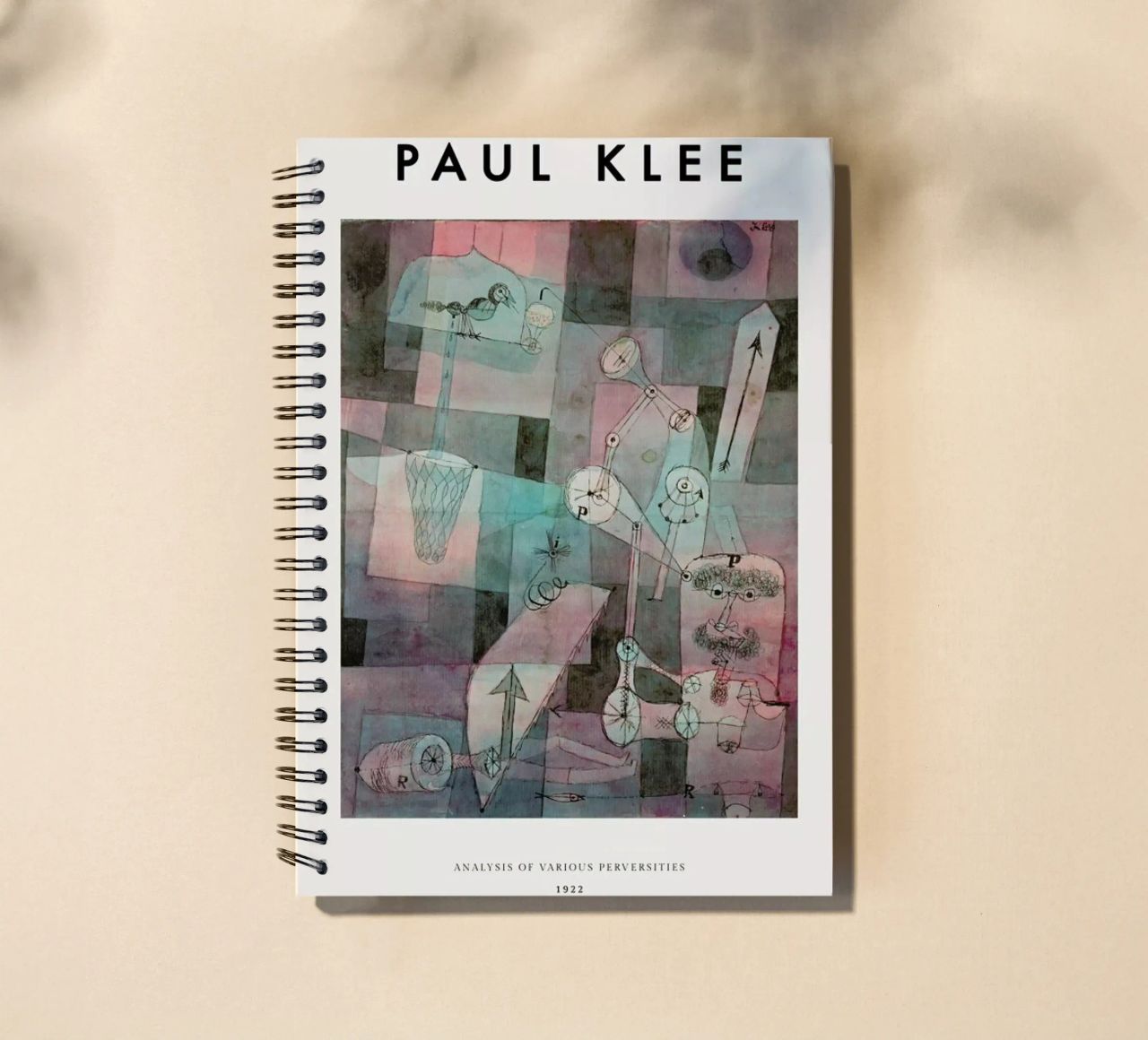 Klee - Analysis of Various Perversities spiral notebook by ARTOTHEK