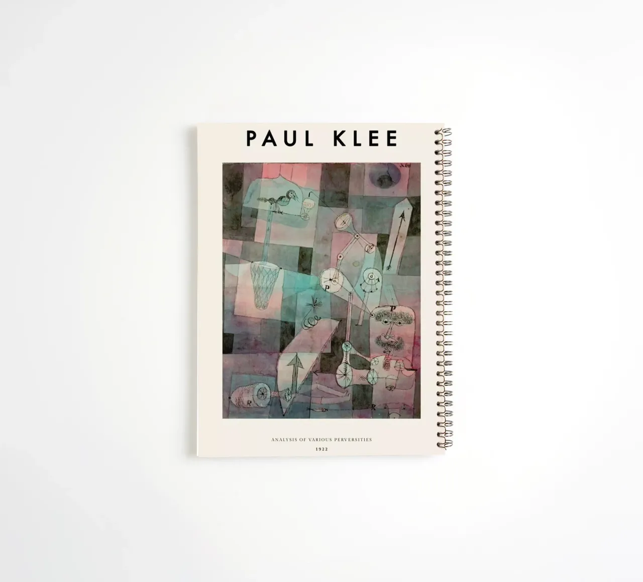 Klee - Analysis of Various Perversities cuaderno de espiral de ARTOTHEK