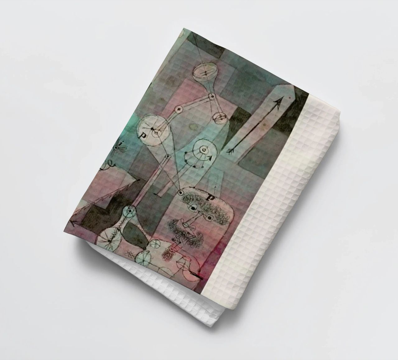 Klee - Analysis of Various Perversities tea towel by ARTOTHEK