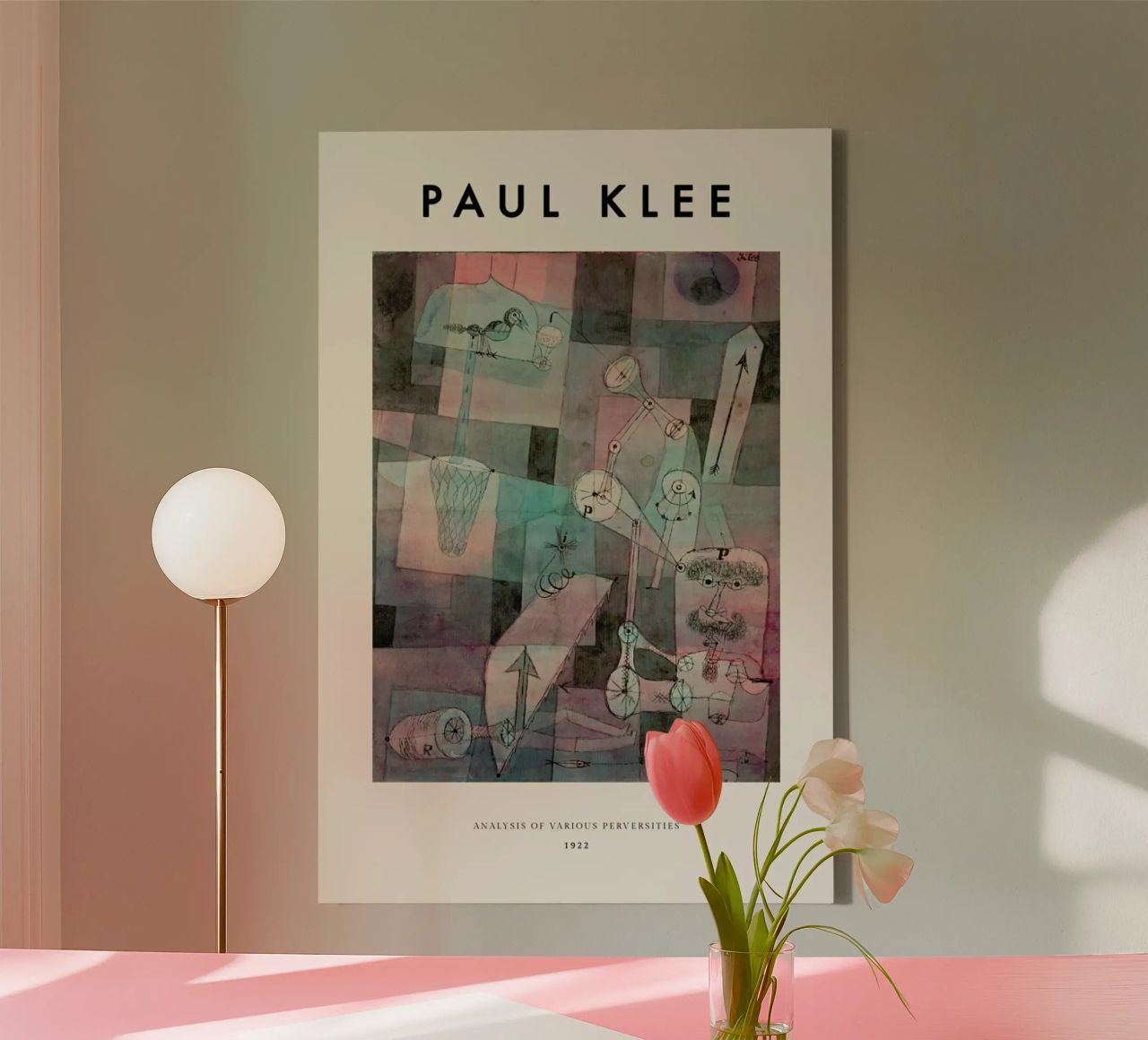 Klee - Analysis of Various Perversities canvas by ARTOTHEK