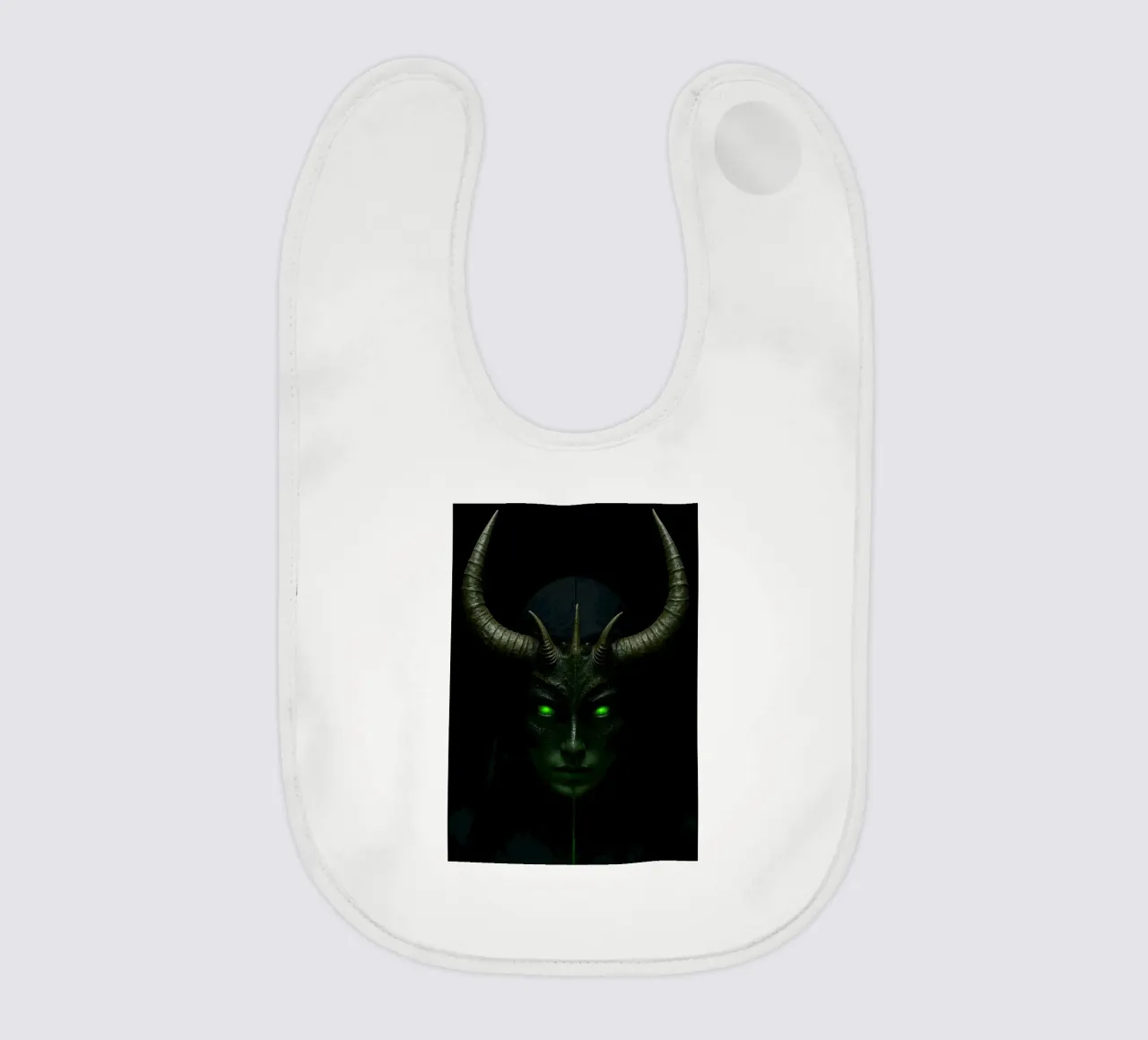 devil nun baby slabbetje van Rawghenee