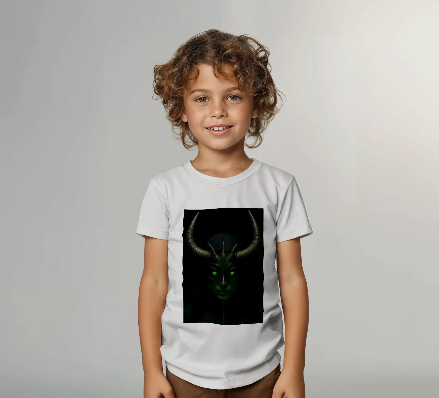 duivelse non kinder t-shirt van Rawghenee