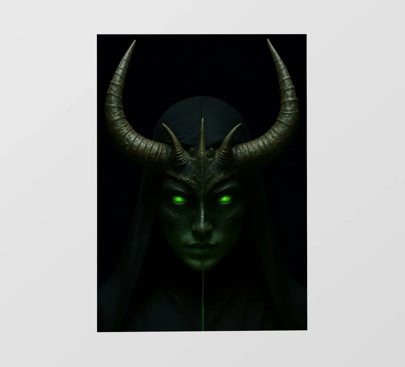 devil nun fotobehang van Rawghenee