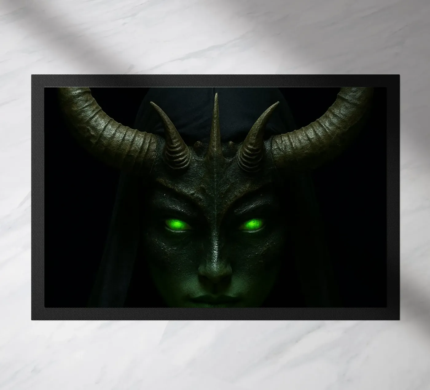 devil nun Fußmatte von Rawghenee